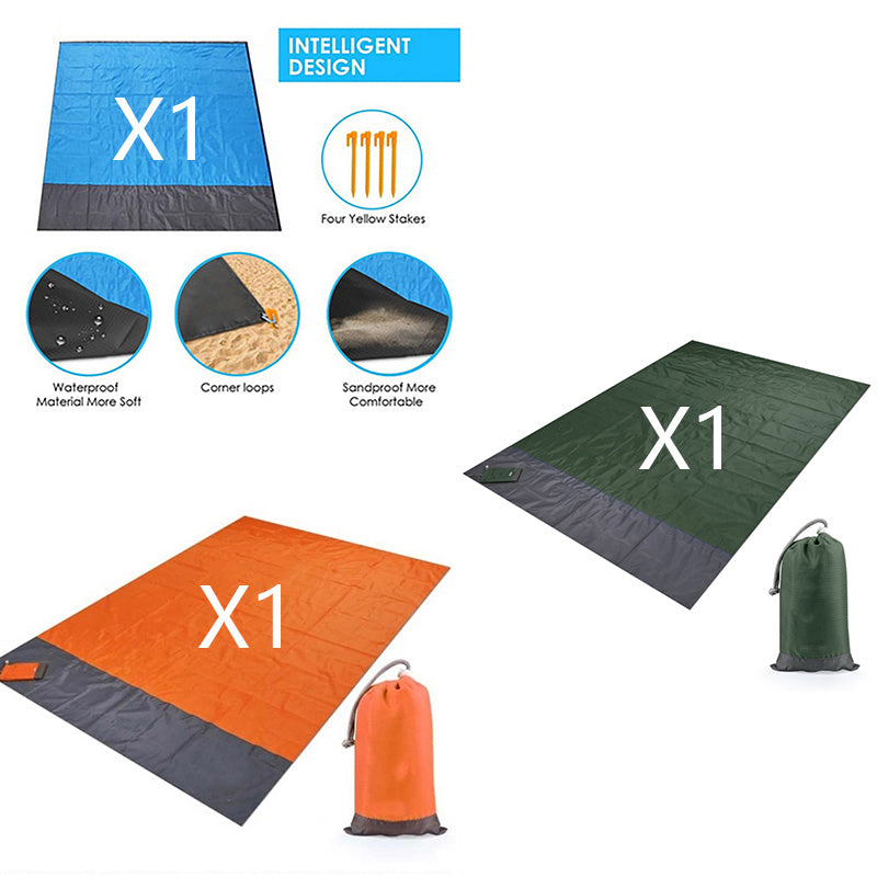 Cross-border Spot Outdoor Beach Mat Portable Folding