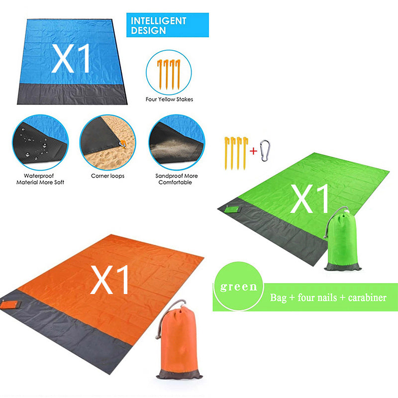 Cross-border Spot Outdoor Beach Mat Portable Folding