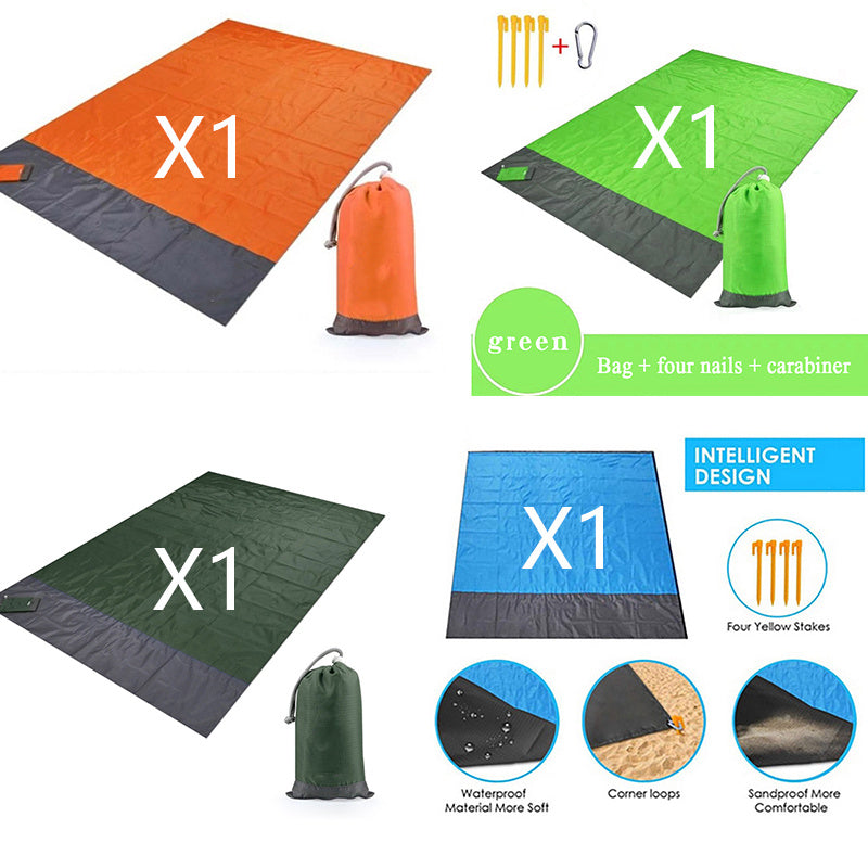 Cross-border Spot Outdoor Beach Mat Portable Folding