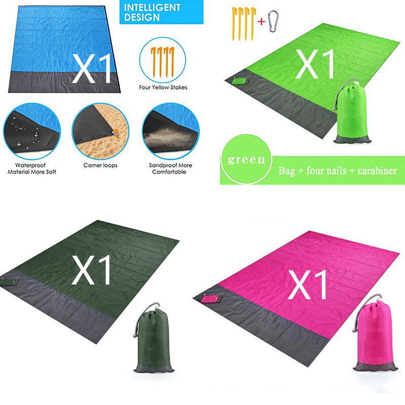 Cross-border Spot Outdoor Beach Mat Portable Folding