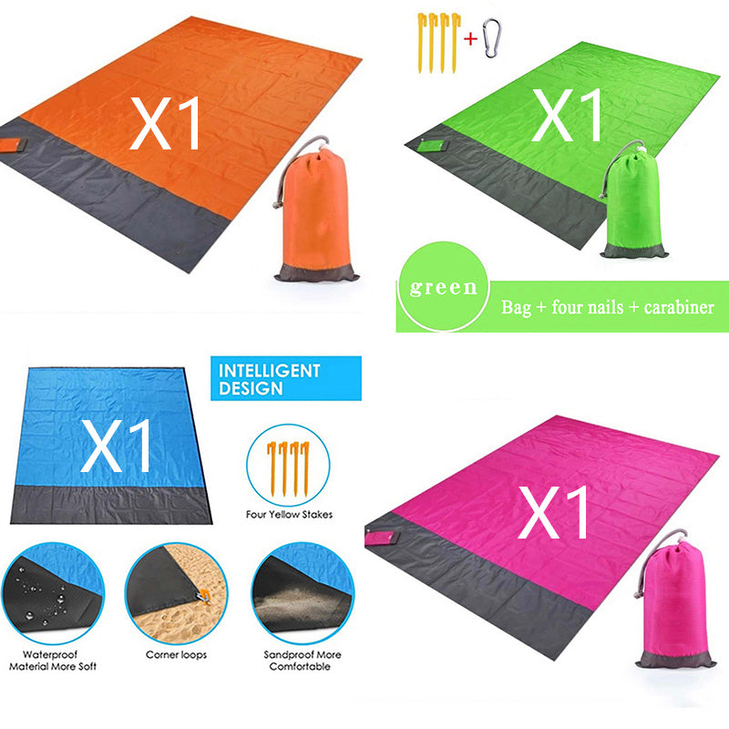 Cross-border Spot Outdoor Beach Mat Portable Folding