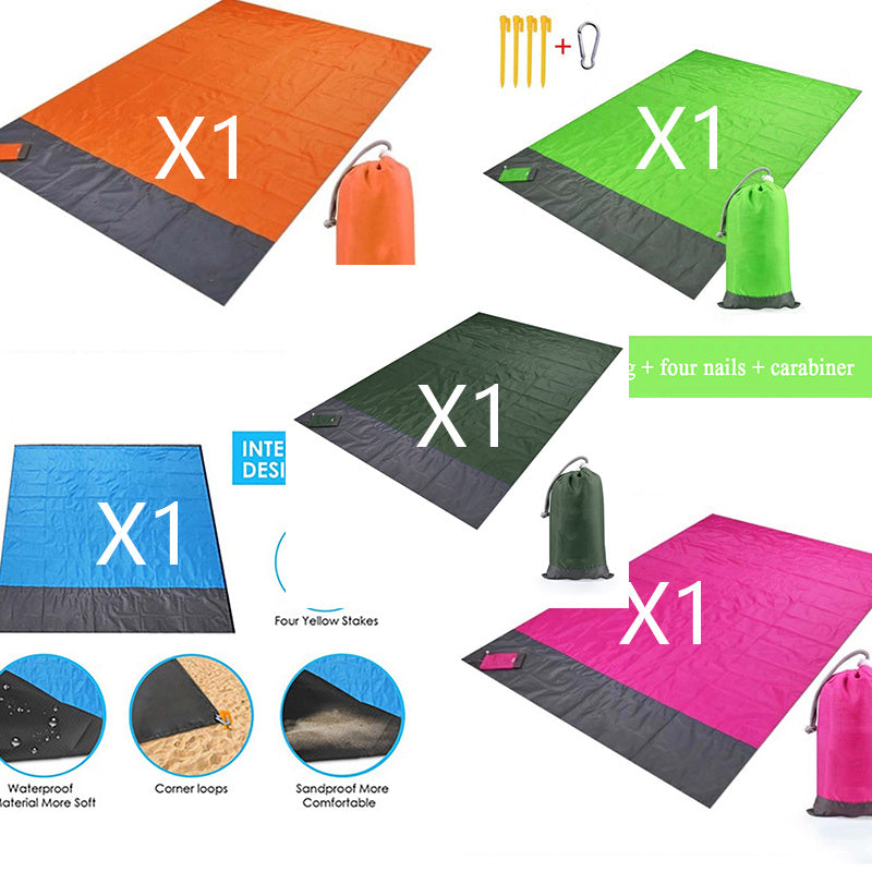 Cross-border Spot Outdoor Beach Mat Portable Folding