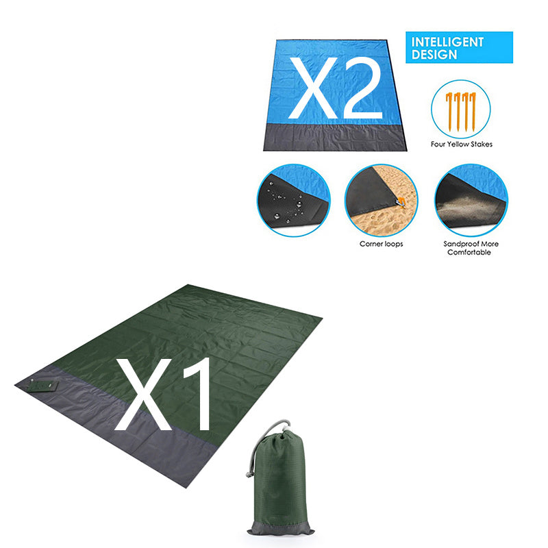 Cross-border Spot Outdoor Beach Mat Portable Folding