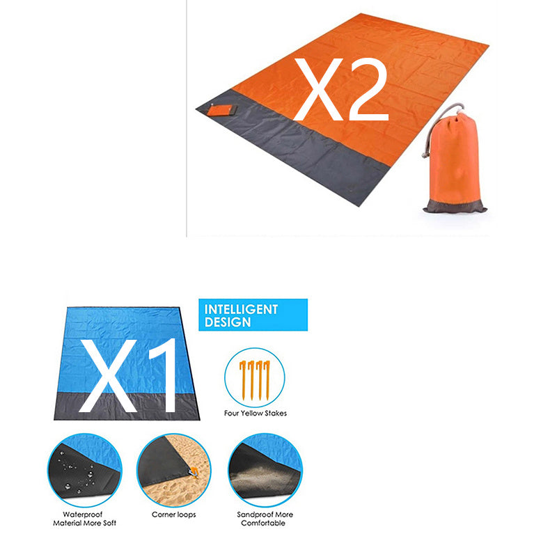 Cross-border Spot Outdoor Beach Mat Portable Folding