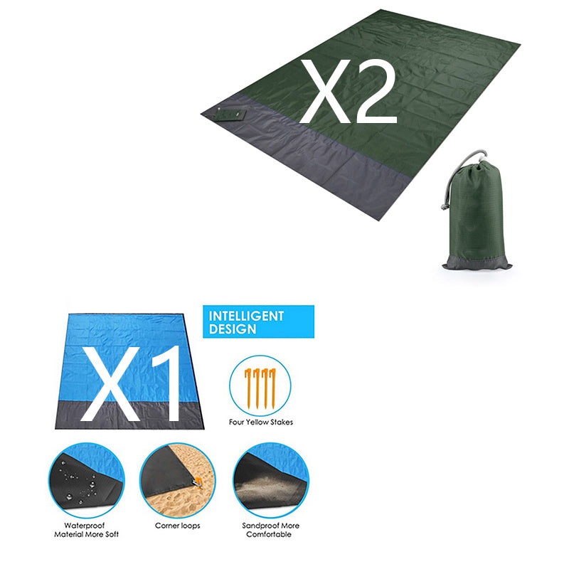 Cross-border Spot Outdoor Beach Mat Portable Folding