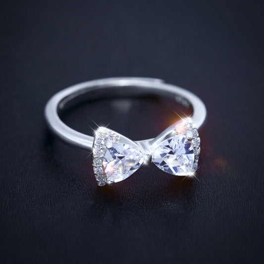 Fashion Sweet Bow Ring Index Finger Ring