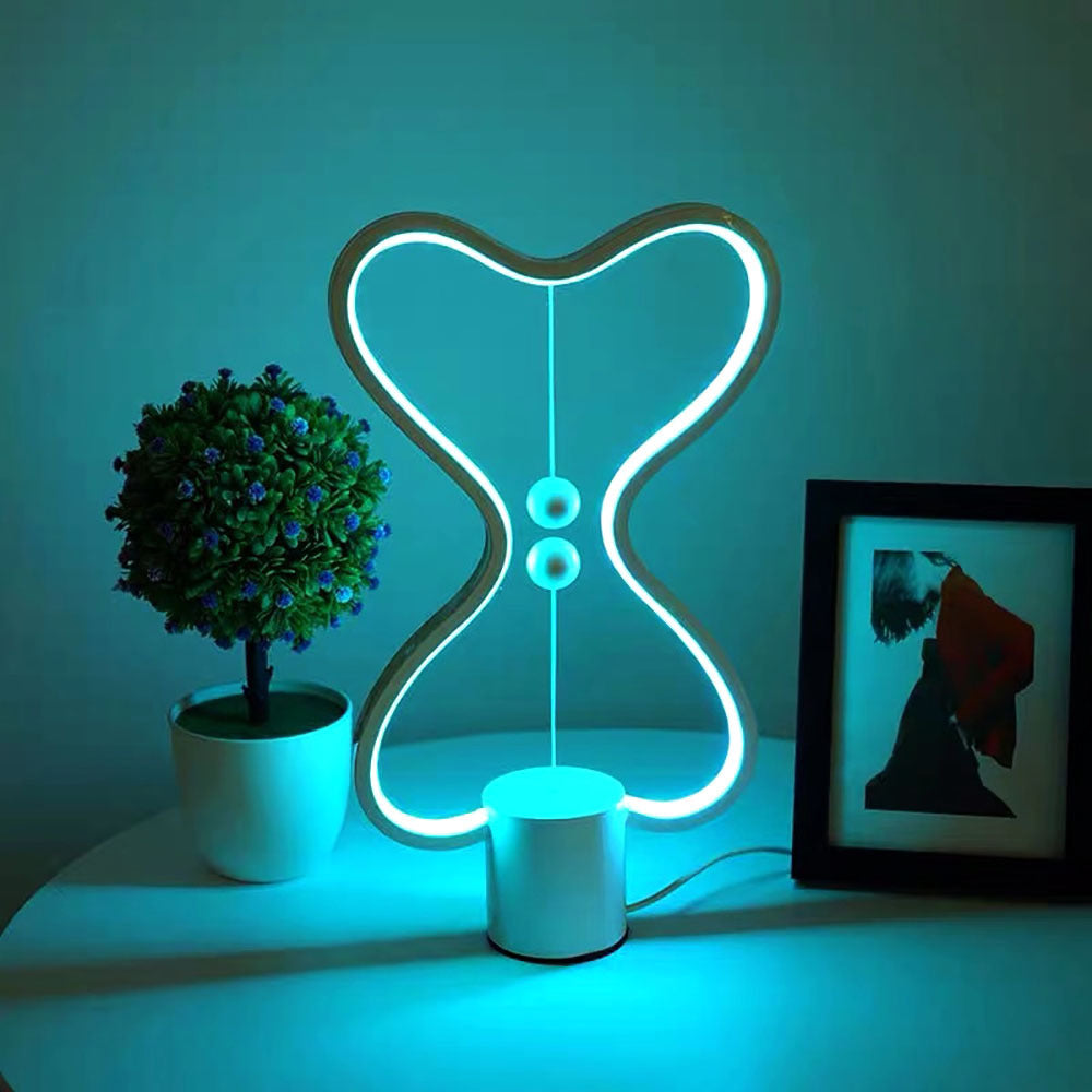 7 Color Changeable Heng Balance Lamp USB Powered Home Decor Bedroom Office Kids Desk lamp Children Gift Christmas Night lamp