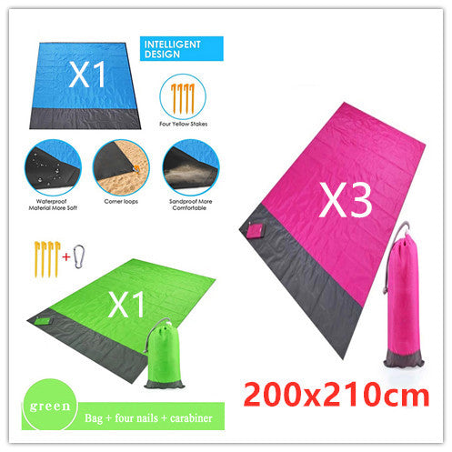 Cross-border Spot Outdoor Beach Mat Portable Folding