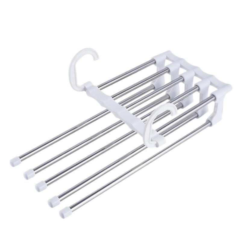 Household Multifunctional Stainless Steel Hanger, Two Hanging Pants Rack