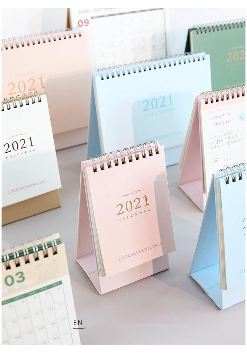 Minimalist Desktop Calendar Notepad for