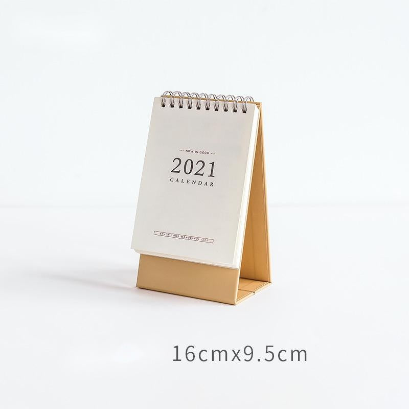 Minimalist Desktop Calendar Notepad for