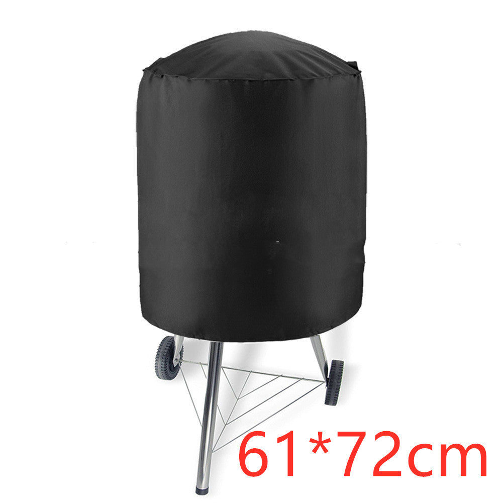 Round grill waterproof cover