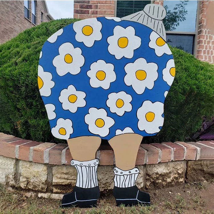 Cartoon Big Ass Gardening Ornaments