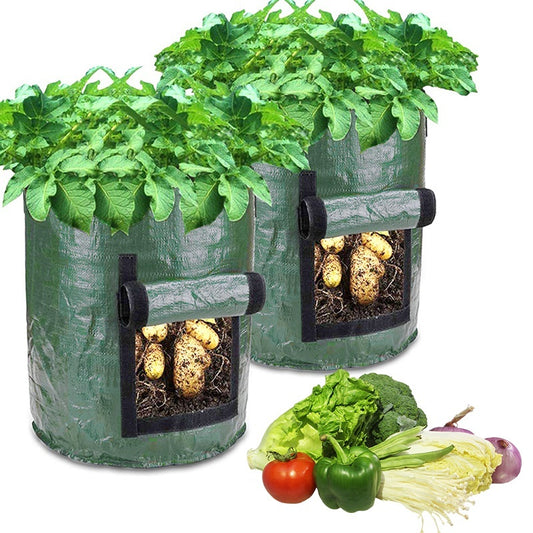 Potato Grow Bags Vegetable Planter Growing Bag DIY Fabric Grow Pot Outdoor Garden Pots Garden Tools Veget Garden