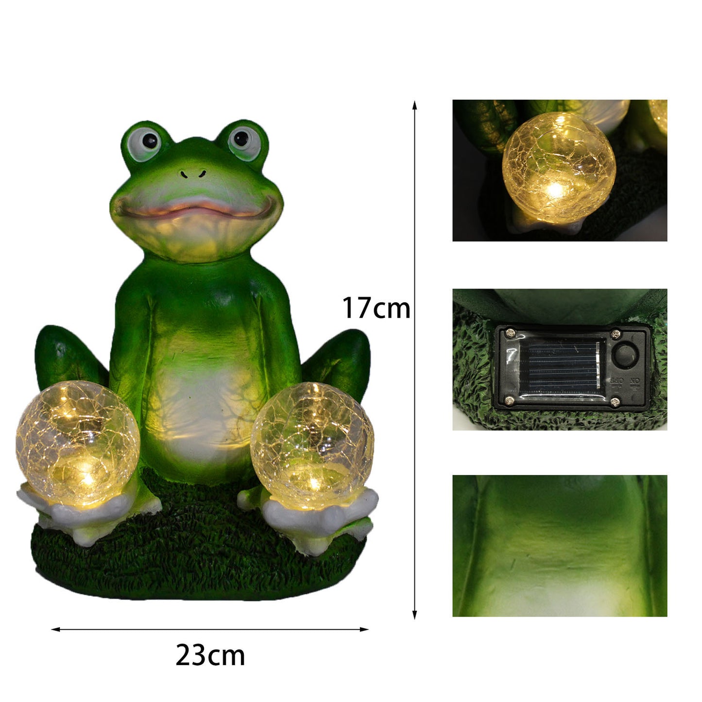 Frog Resin Crafts Simulation Animal Gardening Decorative Sculpture