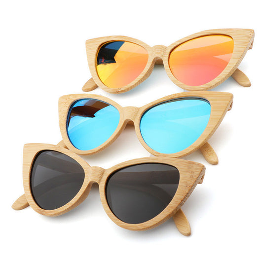 Outdoor Cycling Wooden Sunglasses