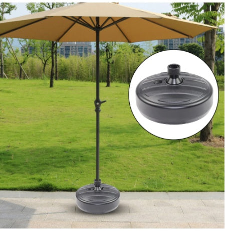 Outdoor Parasol Base Portable Circular Courtyard