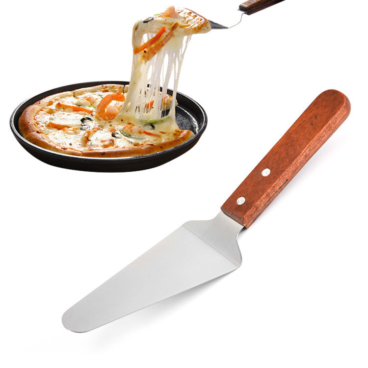 Baking Tools Three-piece Pizza Set Wooden Handle Round Spatula