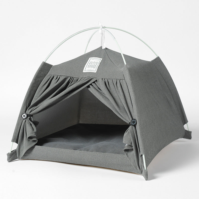 Summer New Style Removable Cotton And Linen Tent Nest