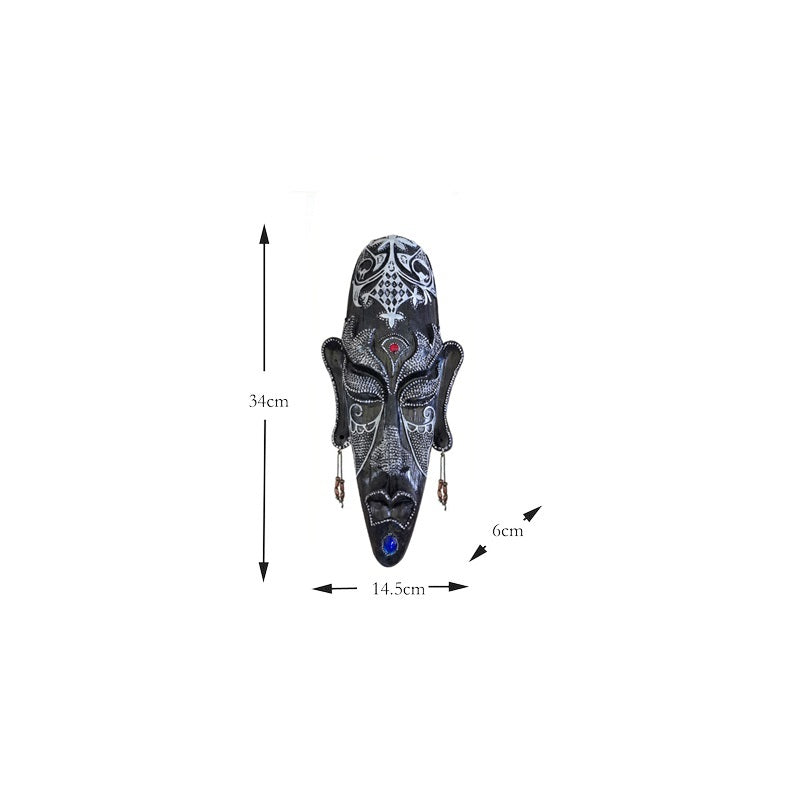 Resin Tribal Mask Home Decor