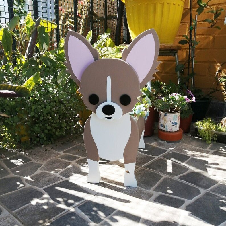 Dog Flower Pots Pet Puppy Potted Garden Decoration Garden Furnishings