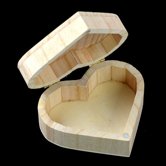Wooden Box Retro Wooden Solid Packaging Love Wooden Box