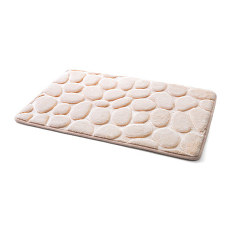 3D Cobblestone Carpet Bedroom Living Room Floor Mat