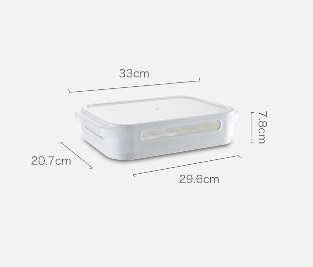 Single layer egg storage box