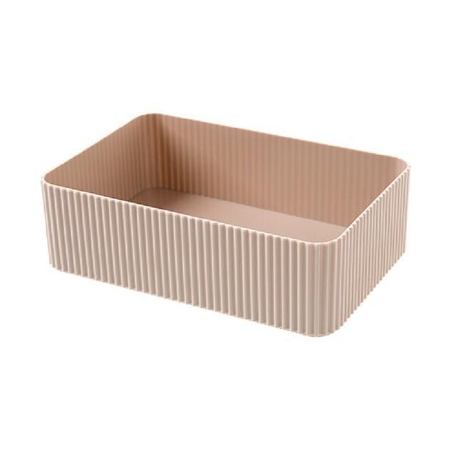 Desktop plastic storage box