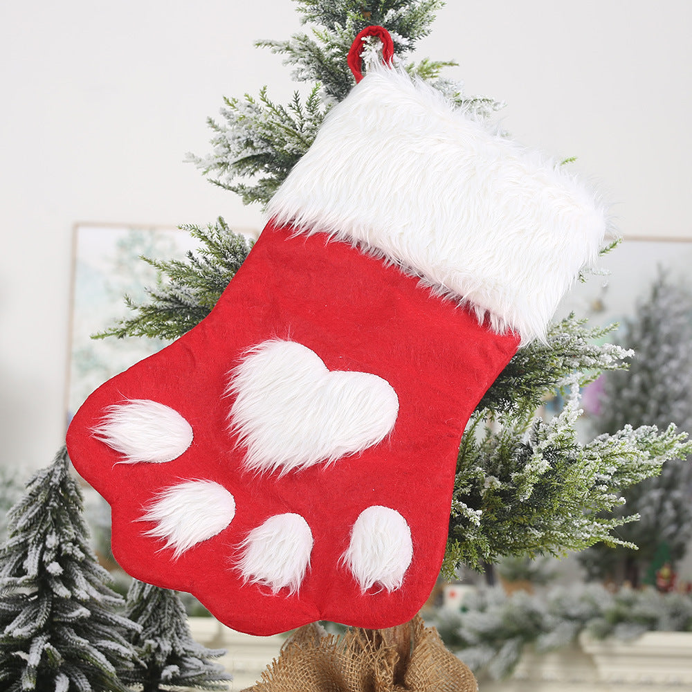 Christmas Long Hair Pet Socks