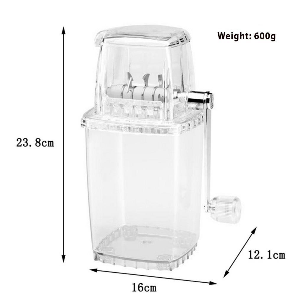 Manual household ice crusher