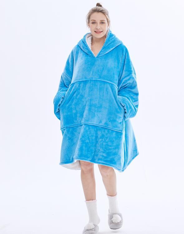 TV blanket outdoor cold and warm night gown