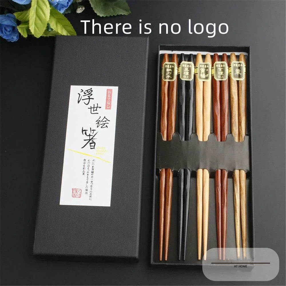 Japanese natural wooden chopsticks