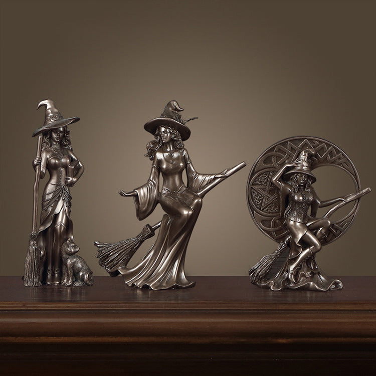 Bronze Witch Crafts Decoration