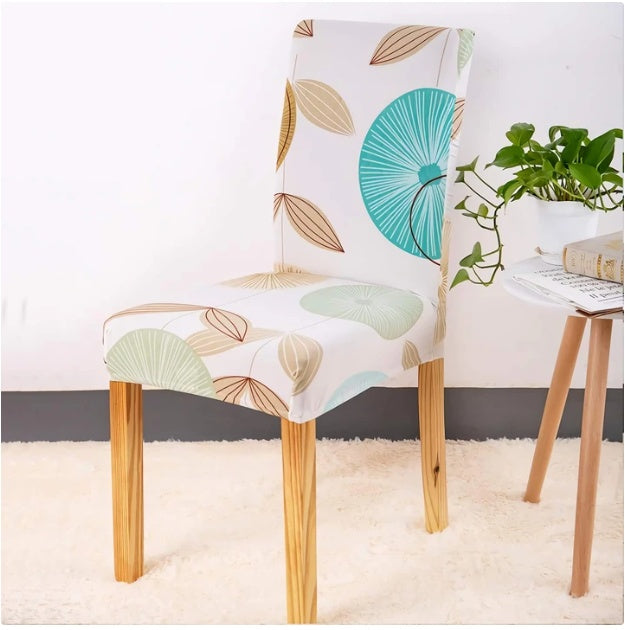 Printed Stretch Dining Chair Covers Set Of 4 Or 6