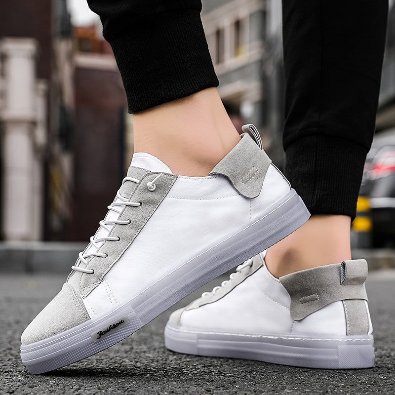 Men's high-top canvas sneakers