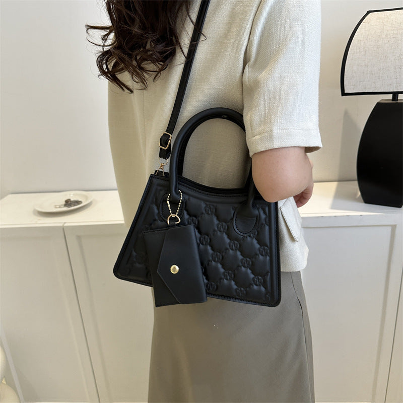 Fashion Simple Small Square Bag Casual Shoulder Bag