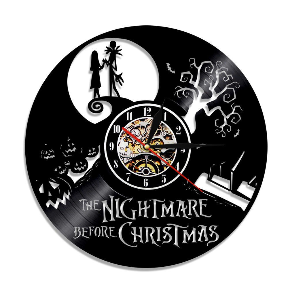 Christmas Night Cry Recording Wall Clock