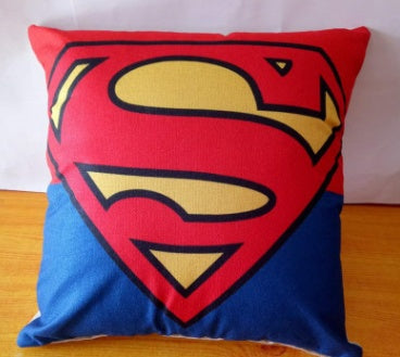 Cartoon Linen Backing Block Back Cushion