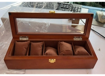 Wooden watch box