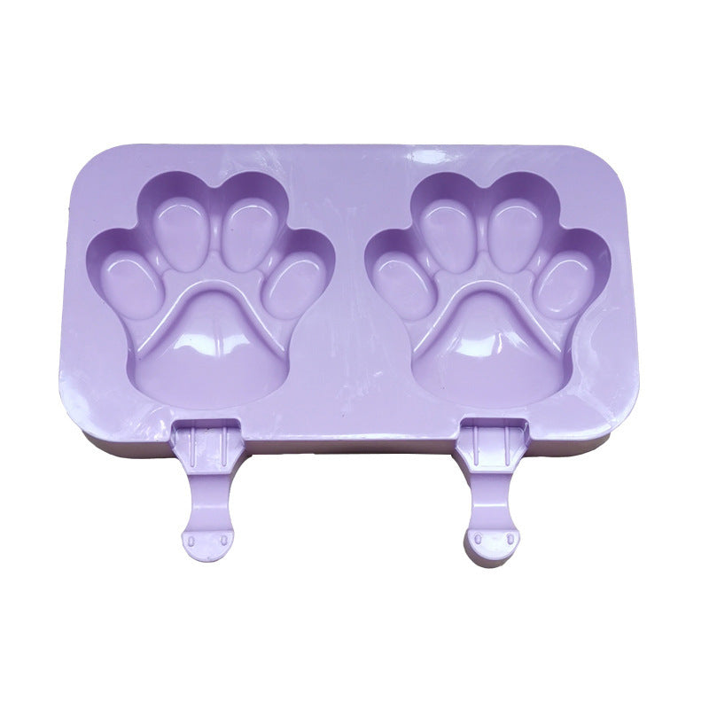 Silicone mould for ice cream household