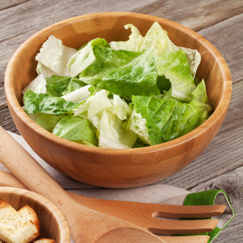 Wooden salad bowl