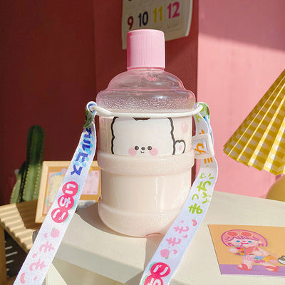 Bear plastic cup