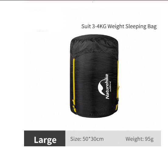 Multifunctional sleeping bag compression bag