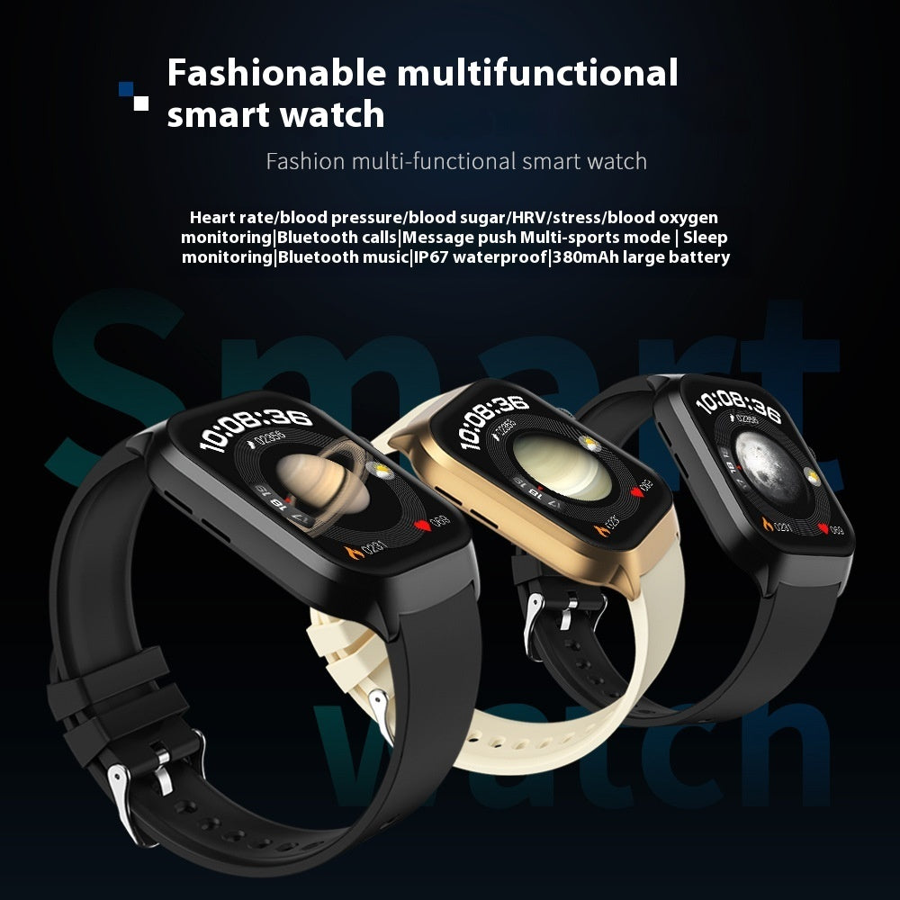 G43 Blood Oxygen Body Temperature Heart Rate Sleep NFC Multi-function Smart Watch