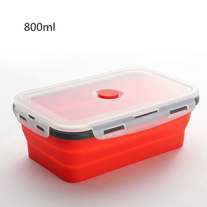 Folding lunch box