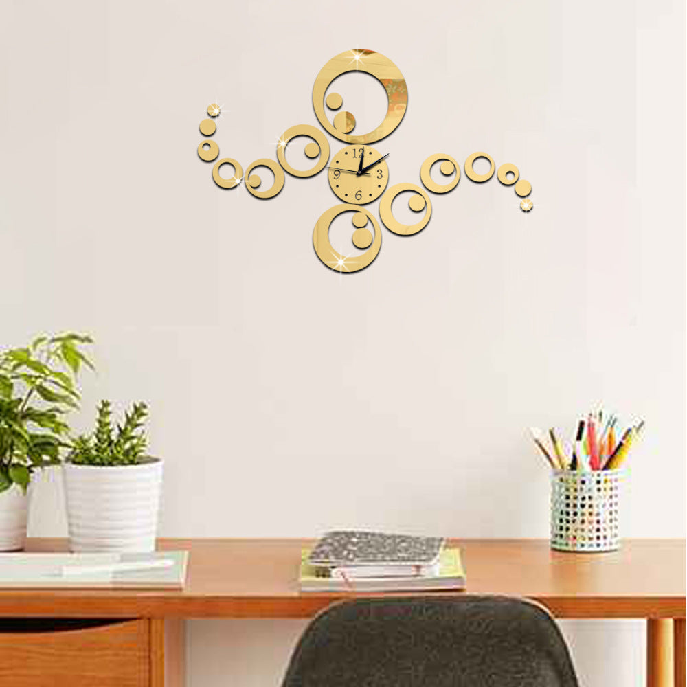 Home Decoration Creative Wall Sticker Clock