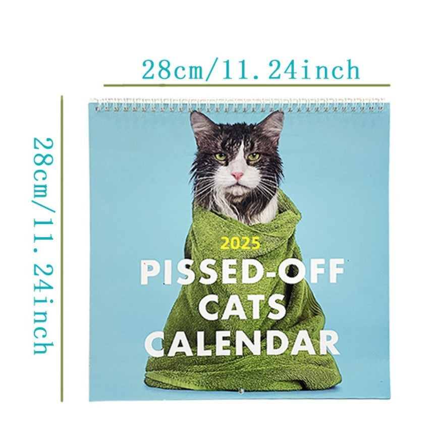 Angry Cat Calendar Home Furnishings