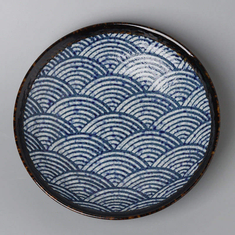 Underglaze Ceramic Fried Rice Plate