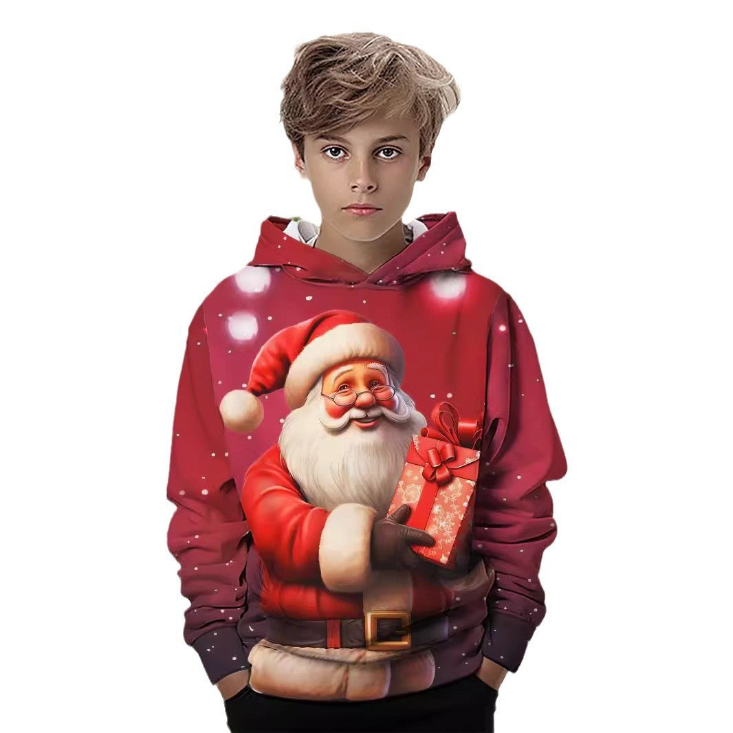 Men's Casual Sweatshirt 3D Printing Christmas